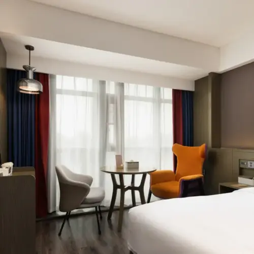 Executive-Zimmer mit Stadtblick und Queensize-Bett