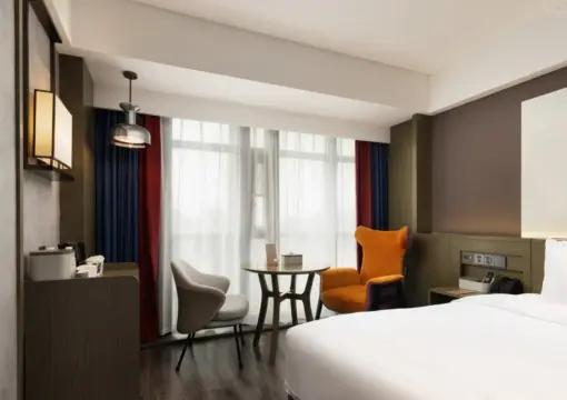Executive-Zimmer mit Stadtblick und Queensize-Bett