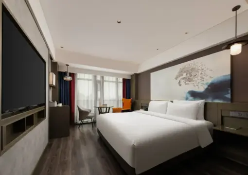 Executive-Zimmer mit Stadtblick und Queensize-Bett