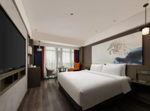 Executive-Zimmer mit Stadtblick und Queensize-Bett