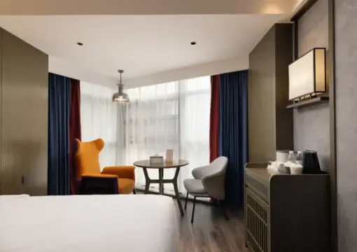 Executive-Zweibettzimmer mit Stadtblick