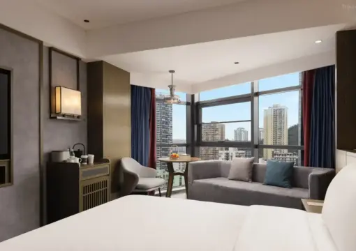 Premier Zimmer – Meerblick (Doppelbett)