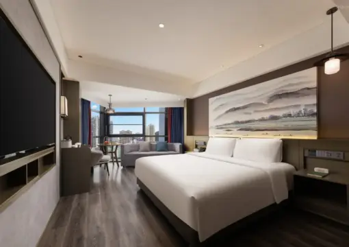 Premier Zimmer – Meerblick (Doppelbett)